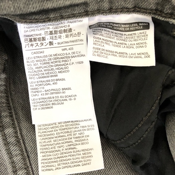 Levi’s Mile High Cropped Wide Leg button fly jeans - Picture 9 of 10